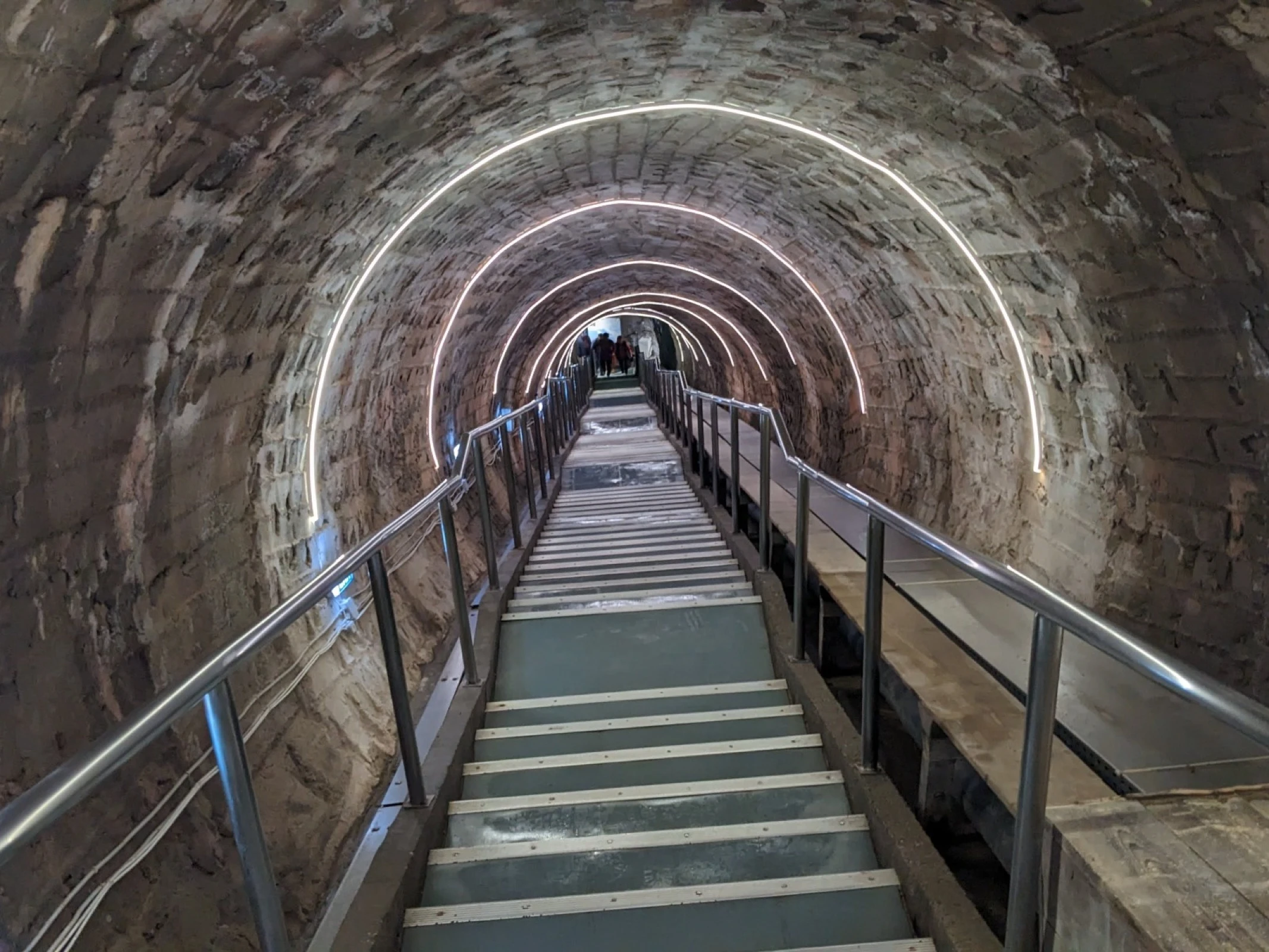 Heading down to the mine